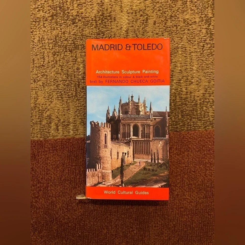 Vintage - Madrid & Toledo Architecture Sculpture Painting World Cultural Guides